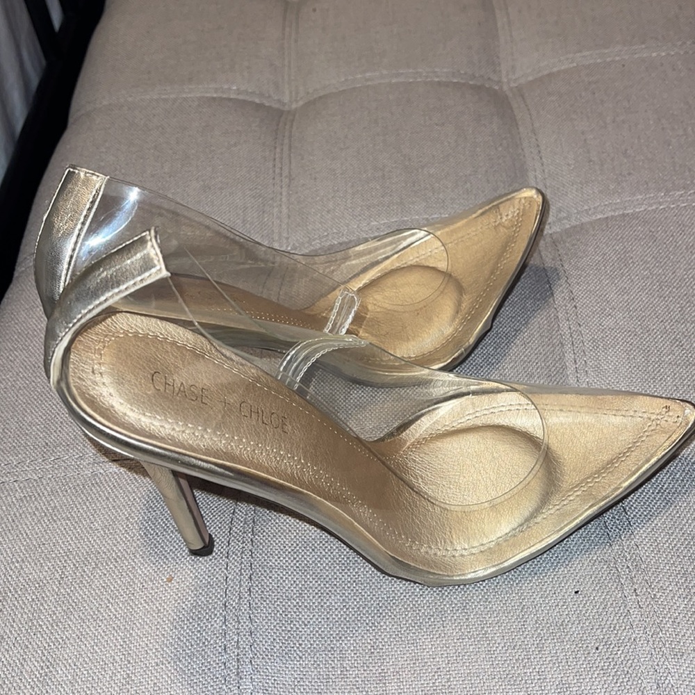 Clear Gold Pump - image 4